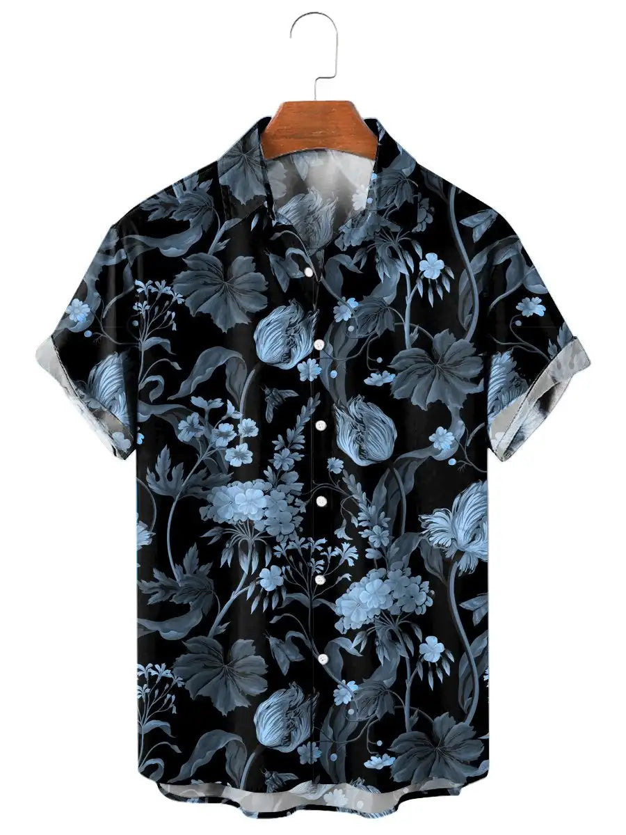 PalmScape Summer Button-Up