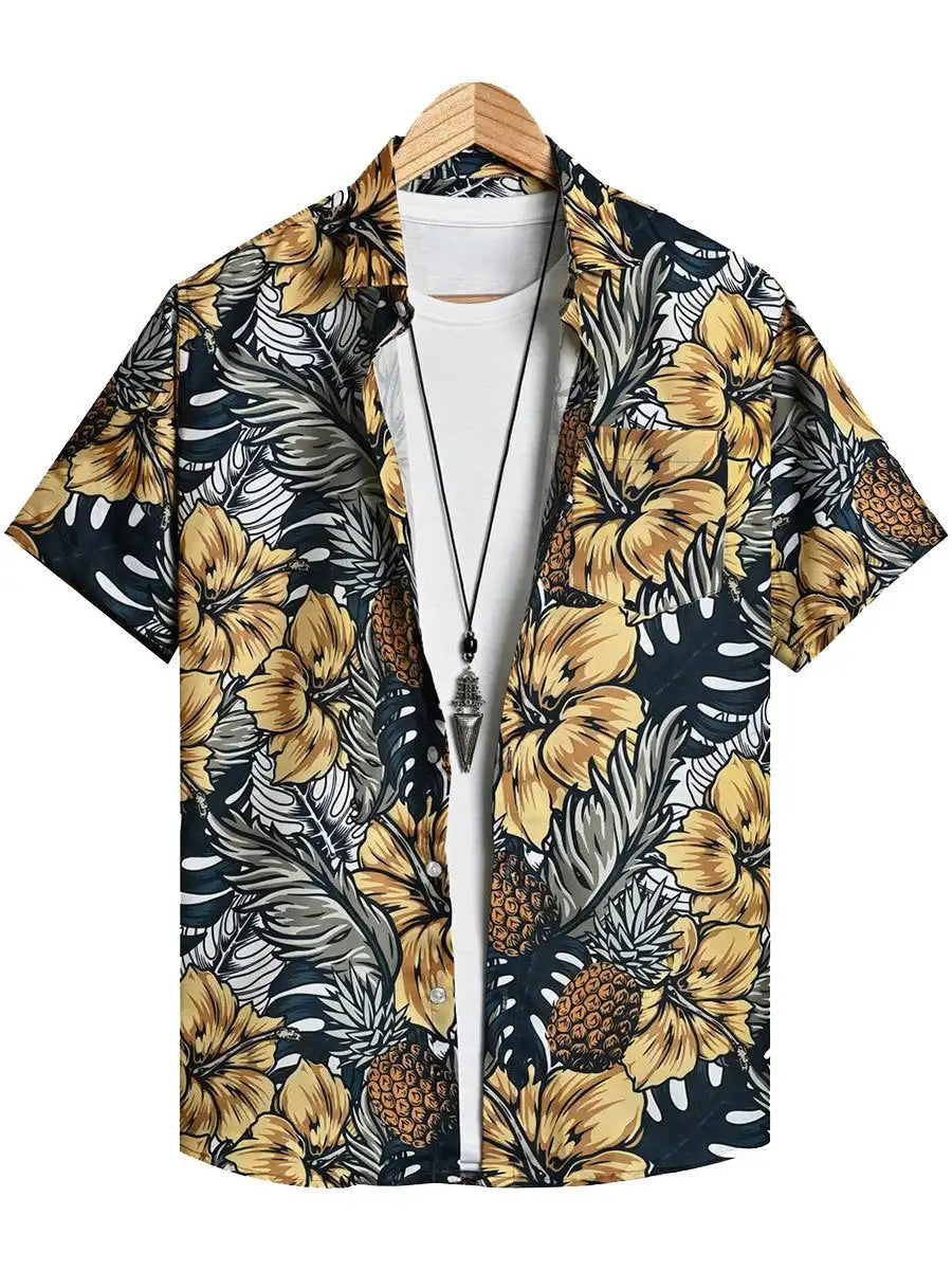 PalmScape Summer Button-Up