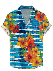 PalmScape Summer Button-Up