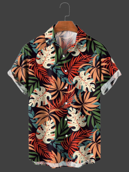 PalmScape Summer Button-Up