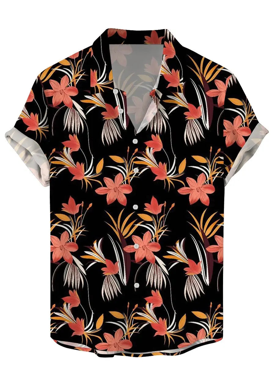 PalmScape Summer Button-Up